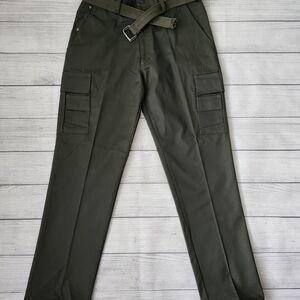 Men's Olive Cargo Pants Size 34x32